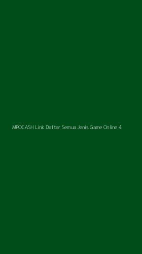 Tampilan Antarmuka Aplikasi Mpocash Link Daftar Semua Jenis Game Online - 4