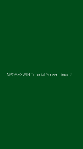 Tampilan Antarmuka Aplikasi Mpomaxwin Tutorial Server Linux - 2