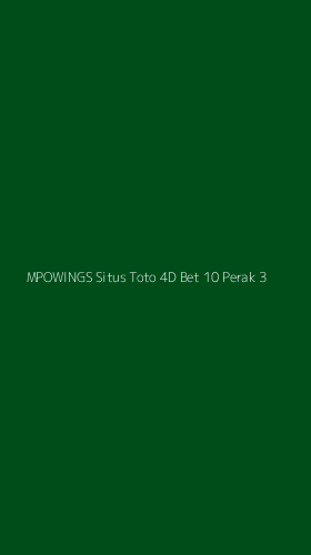 Tampilan Antarmuka Aplikasi Mpowings Situs Toto 4d Bet 10 Perak - 3