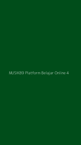 Tampilan Antarmuka Aplikasi Musik89 Platform Belajar Online - 4