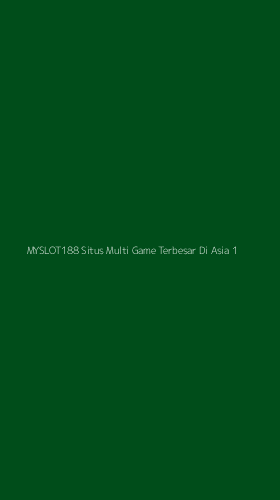Tampilan Antarmuka Aplikasi Myslot188 Situs Multi Game Terbesar Di Asia - 1