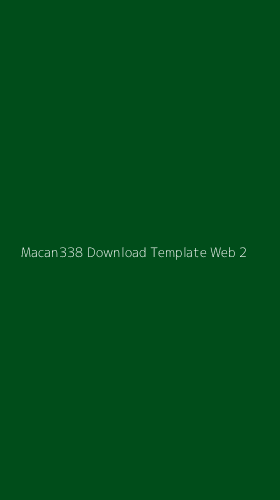 Tampilan Antarmuka Aplikasi Macan338 Download Template Web - 2