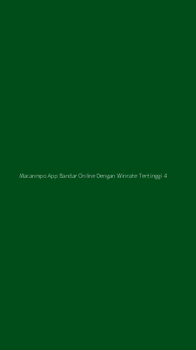 Tampilan Antarmuka Aplikasi Macanmpo App Bandar Online Dengan Winrate Tertinggi - 4