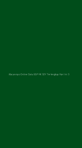 Tampilan Antarmuka Aplikasi Macanmpo Online Data Sgp Hk Sdy Terlengkap Hari Ini - 3