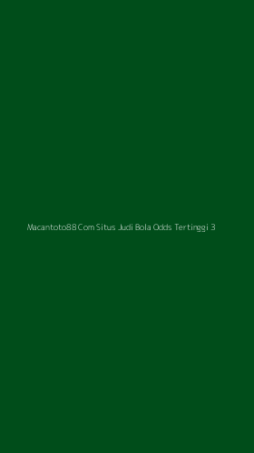 Tampilan Antarmuka Aplikasi Macantoto88 Com Situs Judi Bola Odds Tertinggi - 3