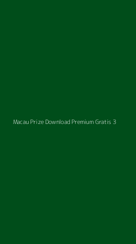 Tampilan Antarmuka Aplikasi Macau Prize Download Premium Gratis - 3