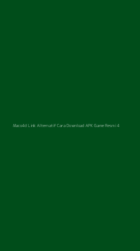 Tampilan Antarmuka Aplikasi Maco4d Link Alternatif Cara Download Apk Game Resmi - 4