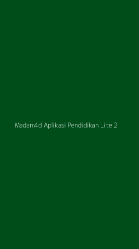 Tampilan Antarmuka Aplikasi Madam4d Aplikasi Pendidikan Lite - 2