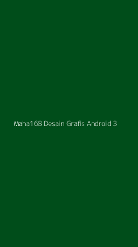Tampilan Antarmuka Aplikasi Maha168 Desain Grafis Android - 3