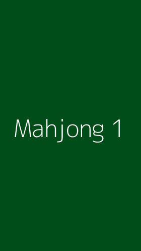 Tampilan Antarmuka Aplikasi Mahjong - 1