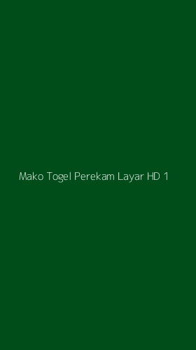 Tampilan Antarmuka Aplikasi Mako Togel Perekam Layar Hd - 1