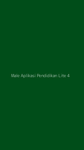 Tampilan Antarmuka Aplikasi Male Aplikasi Pendidikan Lite - 4