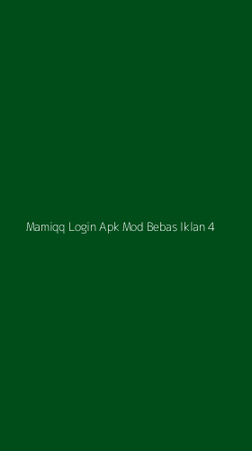 Tampilan Antarmuka Aplikasi Mamiqq Login Apk Mod Bebas Iklan - 4