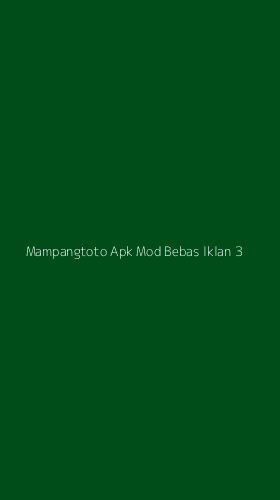 Tampilan Antarmuka Aplikasi Mampangtoto Apk Mod Bebas Iklan - 3