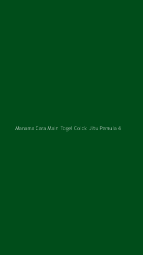 Tampilan Antarmuka Aplikasi Manama Cara Main Togel Colok Jitu Pemula - 4