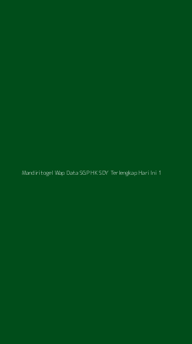 Tampilan Antarmuka Aplikasi Mandiritogel Wap Data Sgp Hk Sdy Terlengkap Hari Ini - 1