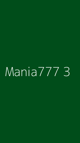 Tampilan Antarmuka Aplikasi Mania777 - 3
