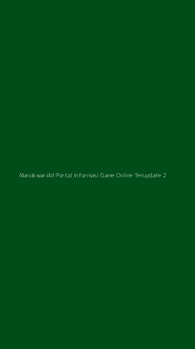 Tampilan Antarmuka Aplikasi Manokwari4d Portal Informasi Game Online Terupdate - 2