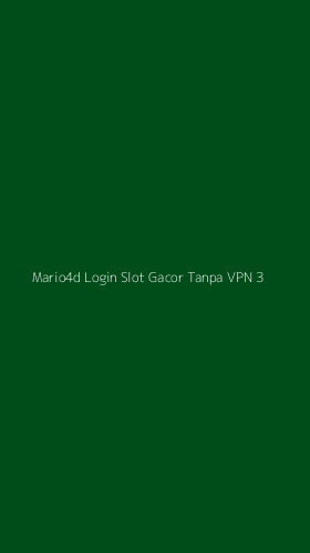 Tampilan Antarmuka Aplikasi Mario4d Login Slot Gacor Tanpa Vpn - 3