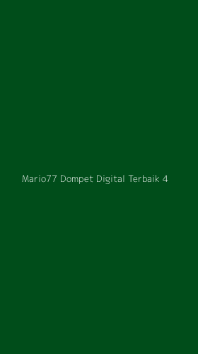 Tampilan Antarmuka Aplikasi Mario77 Dompet Digital Terbaik - 4