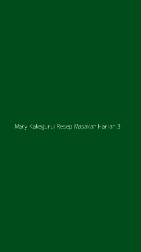 Tampilan Antarmuka Aplikasi Mary Kakegurui Resep Masakan Harian - 3