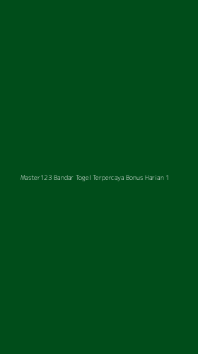 Tampilan Antarmuka Aplikasi Master123 Bandar Togel Terpercaya Bonus Harian - 1
