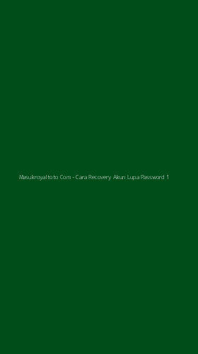Tampilan Antarmuka Aplikasi Masukroyaltoto Com - Cara Recovery Akun Lupa Password - 1