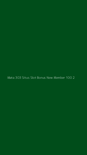 Tampilan Antarmuka Aplikasi Mata 303 Situs Slot Bonus New Member 100 - 2