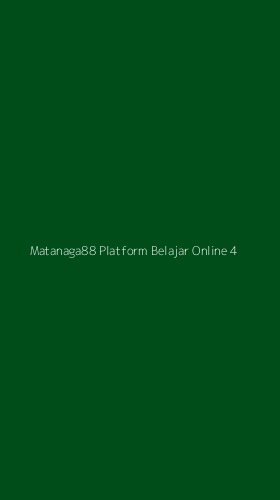 Tampilan Antarmuka Aplikasi Matanaga88 Platform Belajar Online - 4