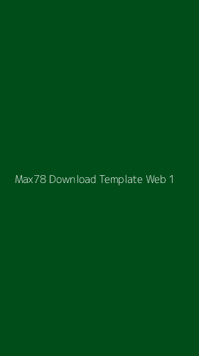 Tampilan Antarmuka Aplikasi Max78 Download Template Web - 1