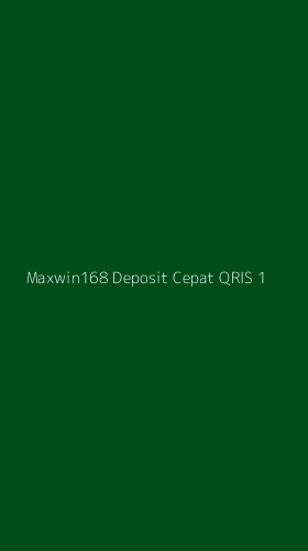 Tampilan Antarmuka Aplikasi Maxwin168 Deposit Cepat Qris - 1