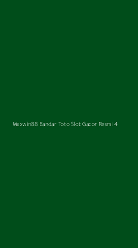 Tampilan Antarmuka Aplikasi Maxwin88 Bandar Toto Slot Gacor Resmi - 4