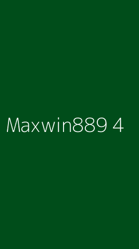 Tampilan Antarmuka Aplikasi Maxwin889 - 4