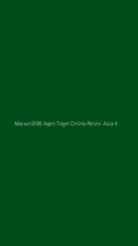 Tampilan Antarmuka Aplikasi Maxwin898 Agen Togel Online Resmi Asia - 4