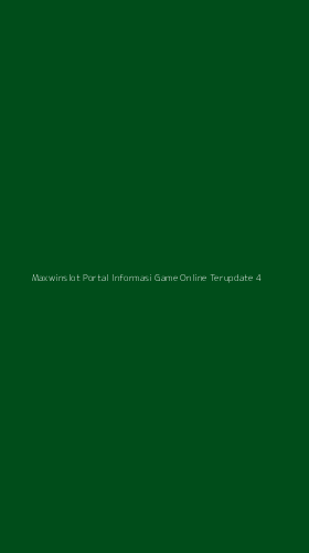 Tampilan Antarmuka Aplikasi Maxwinslot Portal Informasi Game Online Terupdate - 4