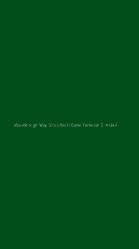 Tampilan Antarmuka Aplikasi Maxwintogel Wap Situs Multi Game Terbesar Di Asia - 4