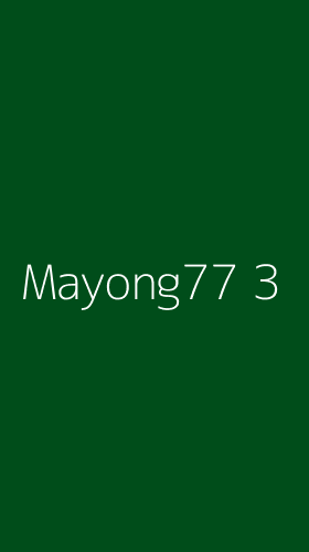 Tampilan Antarmuka Aplikasi Mayong77 - 3