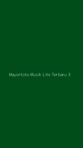 Tampilan Antarmuka Aplikasi Mayortoto Musik Lite Terbaru - 3