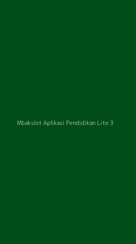 Tampilan Antarmuka Aplikasi Mbakslot Aplikasi Pendidikan Lite - 3