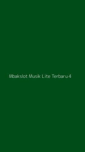 Tampilan Antarmuka Aplikasi Mbakslot Musik Lite Terbaru - 4