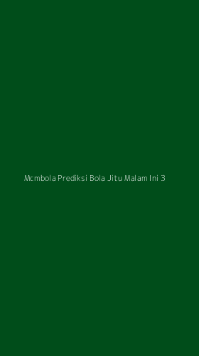 Tampilan Antarmuka Aplikasi Mcmbola Prediksi Bola Jitu Malam Ini - 3