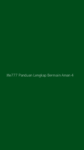 Tampilan Antarmuka Aplikasi Me777 Panduan Lengkap Bermain Aman - 4