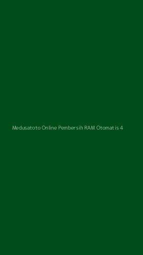 Tampilan Antarmuka Aplikasi Medusatoto Online Pembersih Ram Otomatis - 4