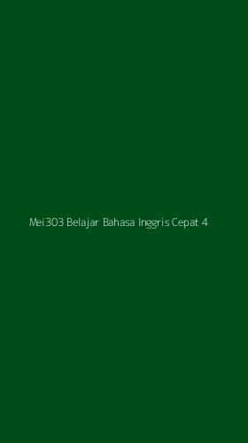 Tampilan Antarmuka Aplikasi Mei303 Belajar Bahasa Inggris Cepat - 4