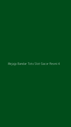 Tampilan Antarmuka Aplikasi Mejajp Bandar Toto Slot Gacor Resmi - 4