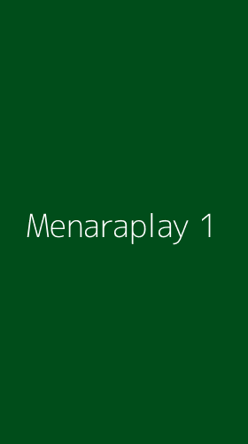 Tampilan Antarmuka Aplikasi Menaraplay - 1