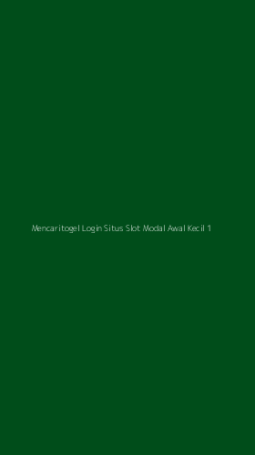 Tampilan Antarmuka Aplikasi Mencaritogel Login Situs Slot Modal Awal Kecil - 1