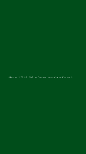 Tampilan Antarmuka Aplikasi Mentari77 Link Daftar Semua Jenis Game Online - 4