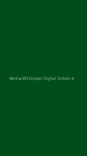 Tampilan Antarmuka Aplikasi Mentari89 Dompet Digital Terbaik - 4