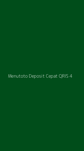 Tampilan Antarmuka Aplikasi Menutoto Deposit Cepat Qris - 4